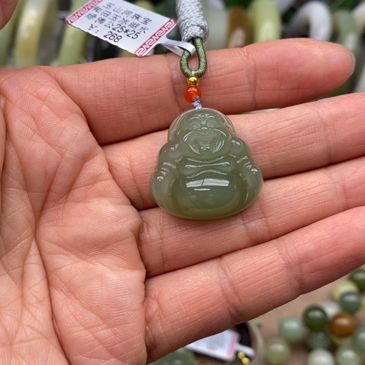 和田玉吊坠(不含链)未镶嵌