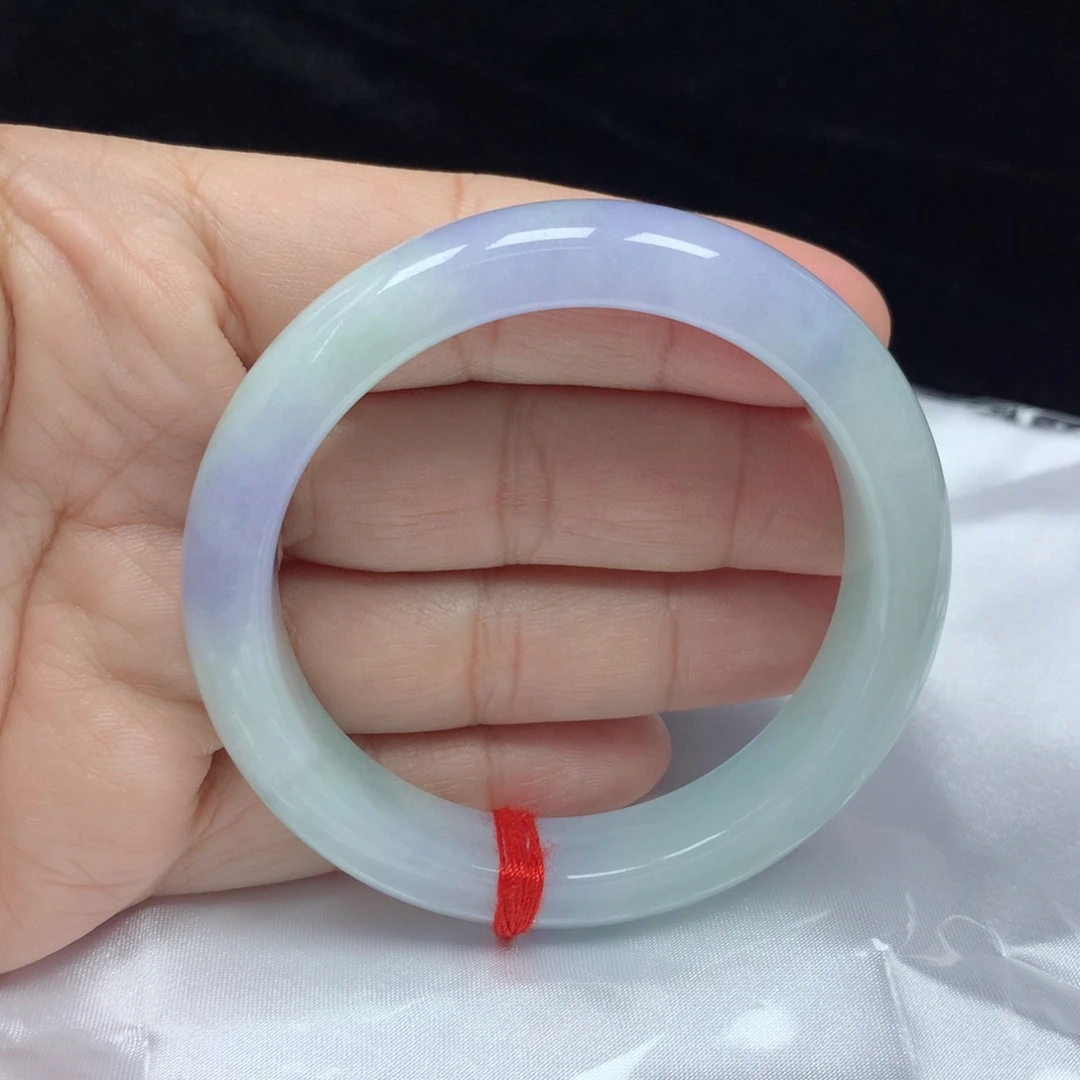 翡翠手镯未镶嵌正圈55.4