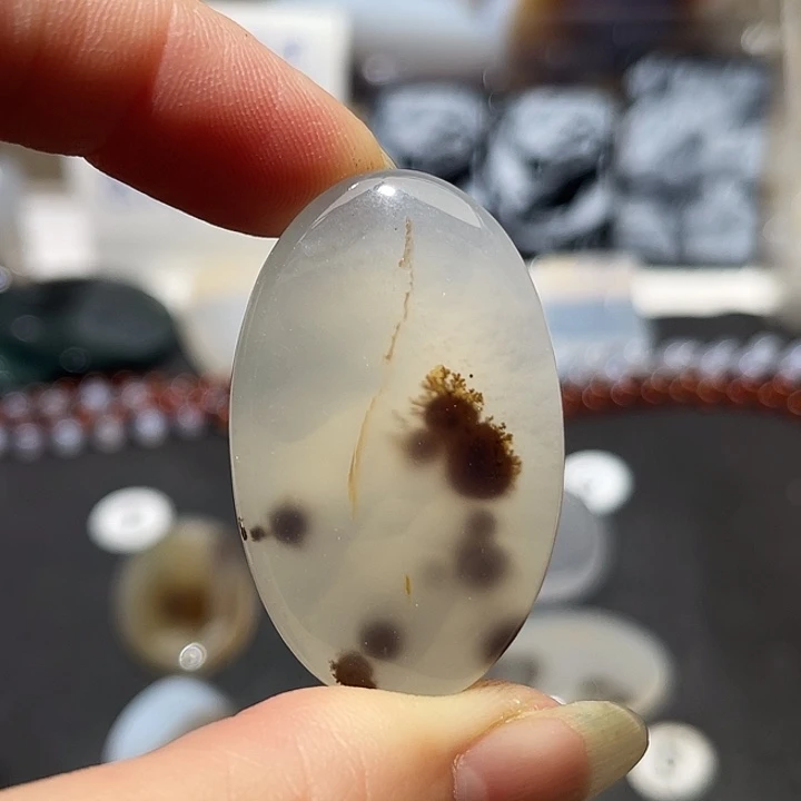 玛瑙/玉髓未镶嵌吊坠(不含链)