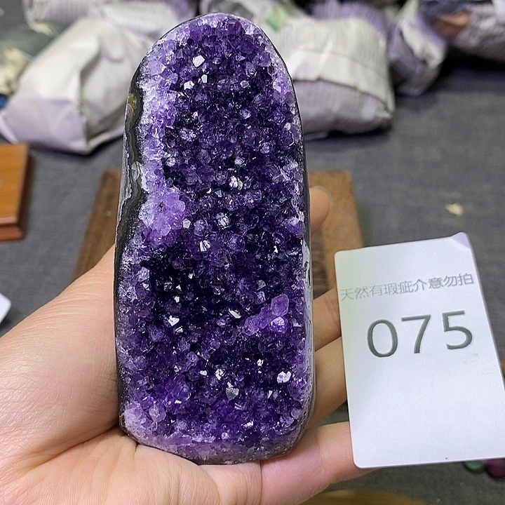 未镶嵌珠宝半成品紫晶