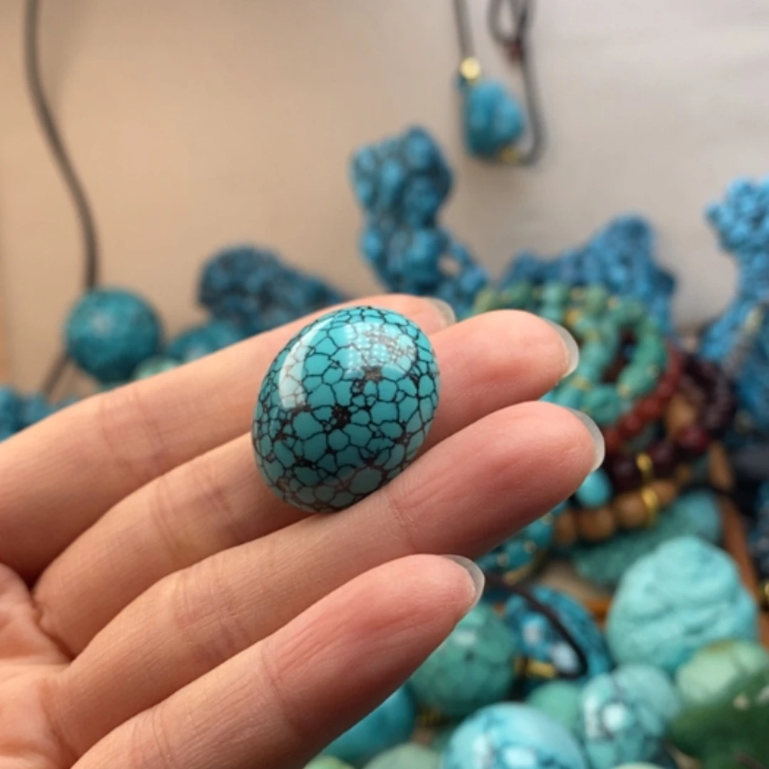 【闪购商品】未镶嵌绿松石珠宝半成品