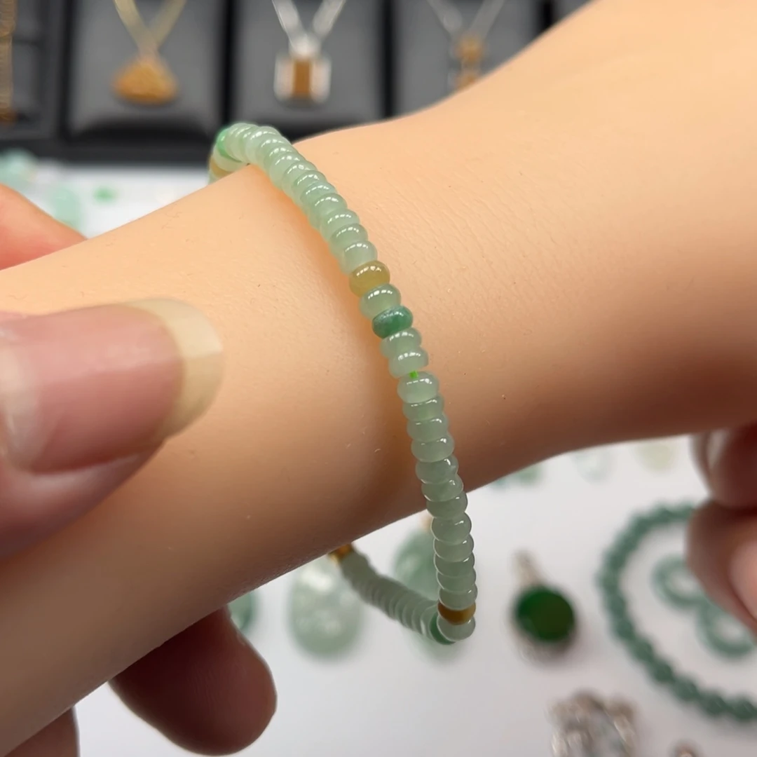 翡翠未镶嵌手串福利