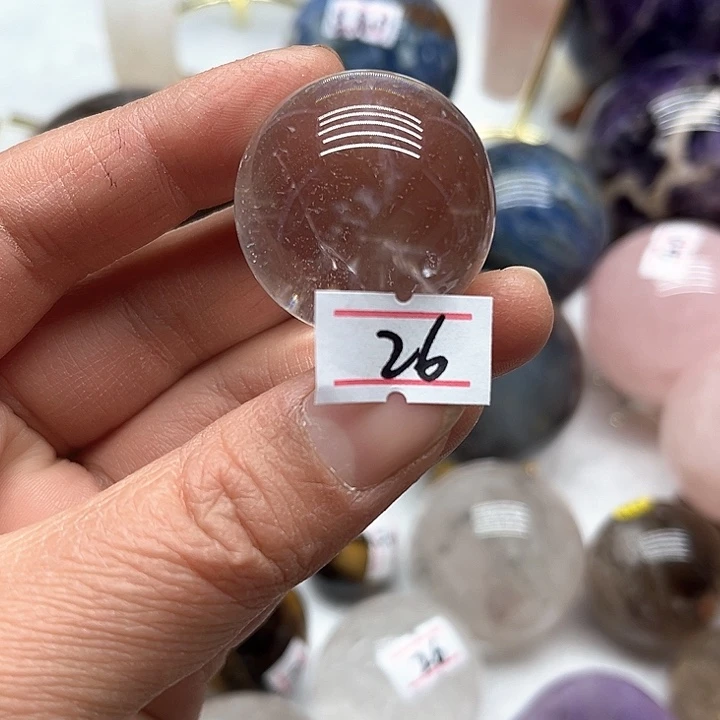 水晶40克白水晶小球未镶嵌