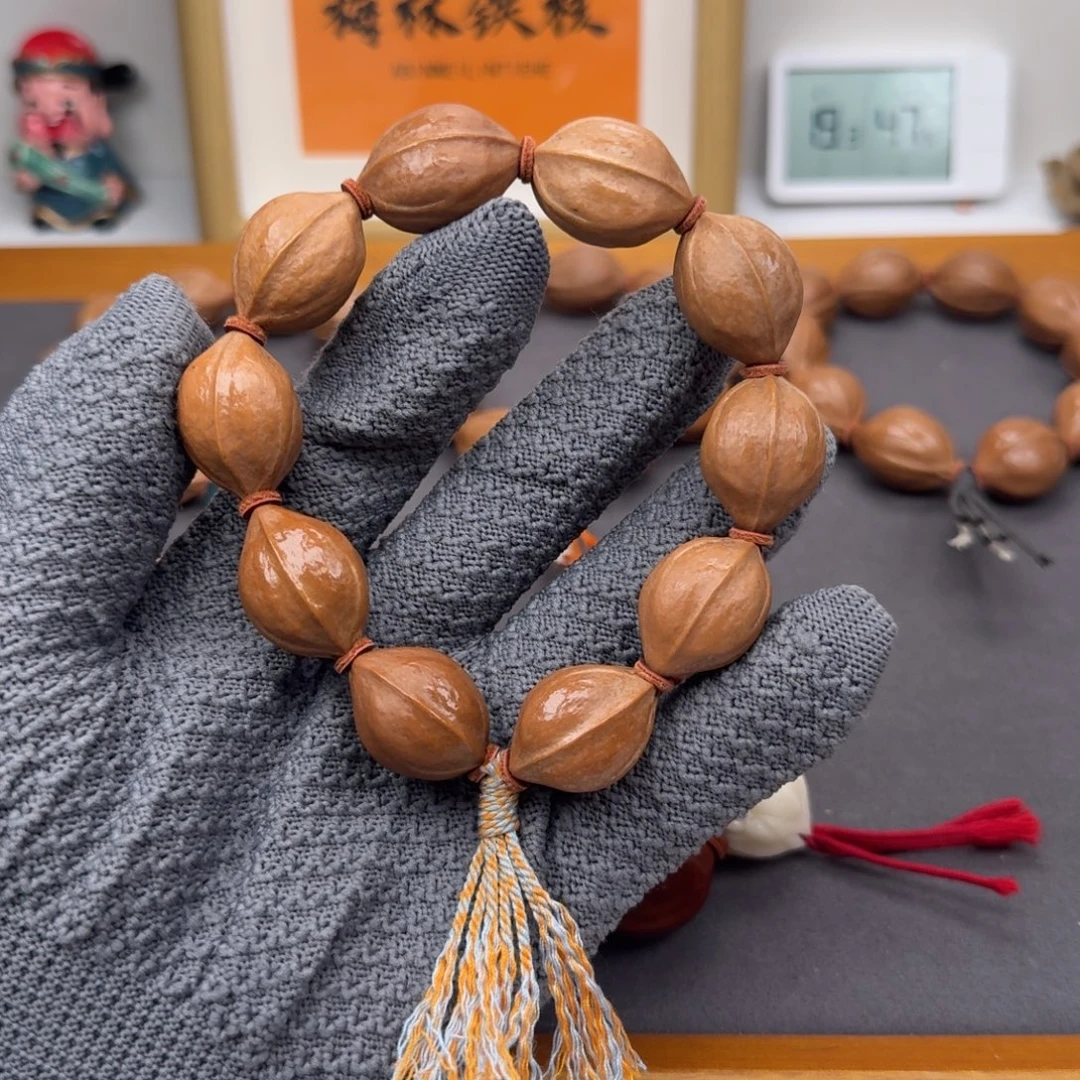 18*25精品梅林铁核手串