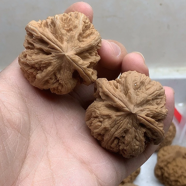 黑***格吊坠文玩核桃大粗筋有色差