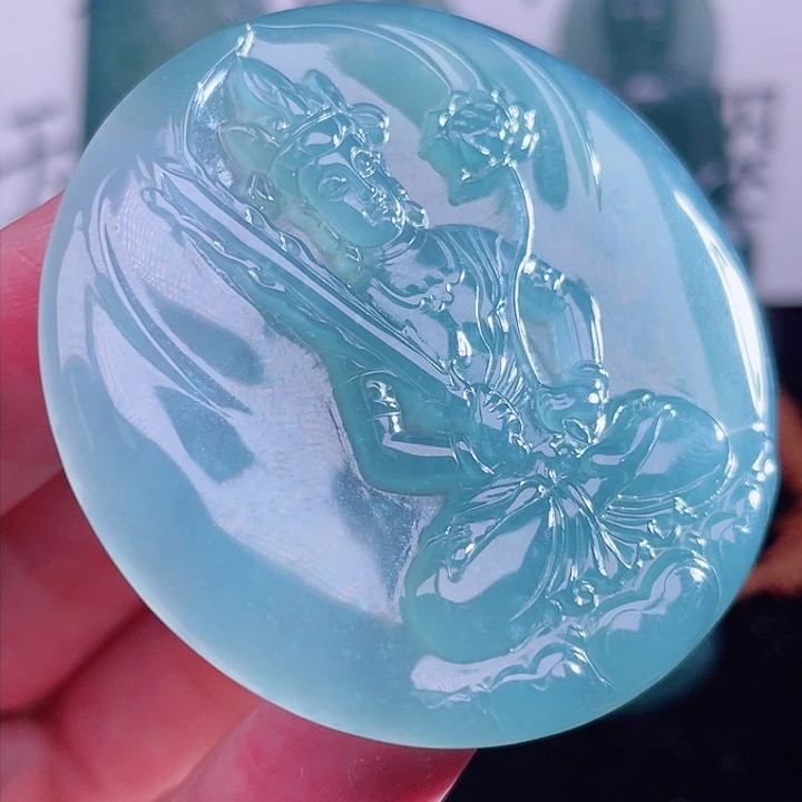 翡翠未镶嵌颈饰999999999