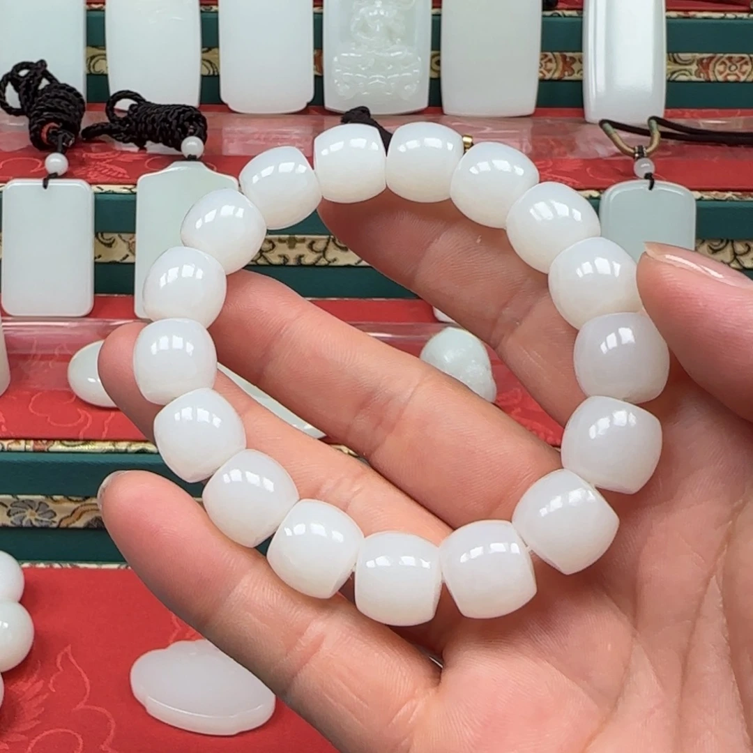 和田玉未镶嵌挂件D**e