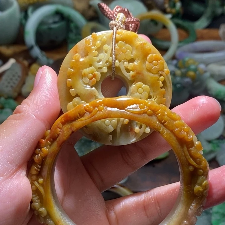 定制翡翠未镶嵌毛货