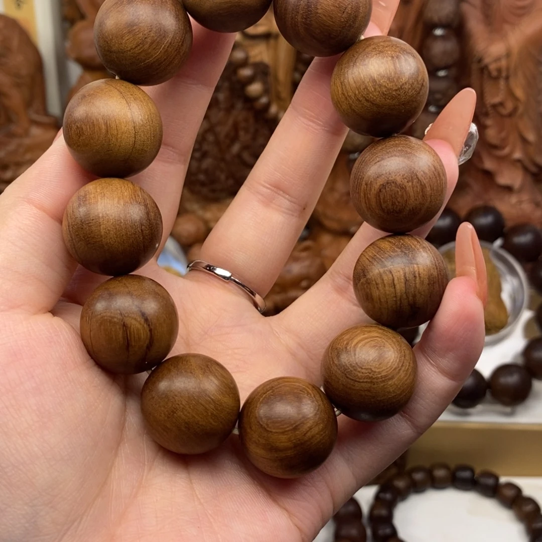 暗***袖手串/手链檀香木迈索尔老山檀香2.0奶香，瑕疵