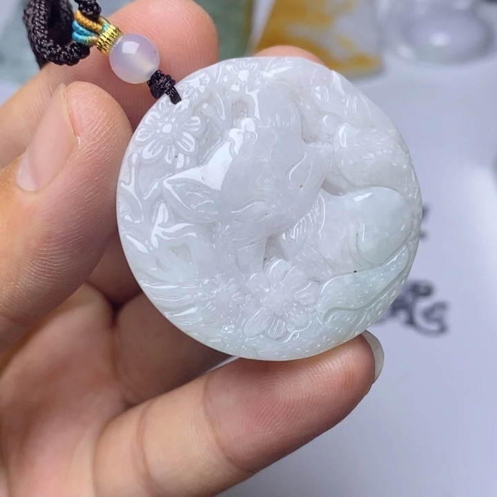 颈饰未镶嵌翡翠翡翠