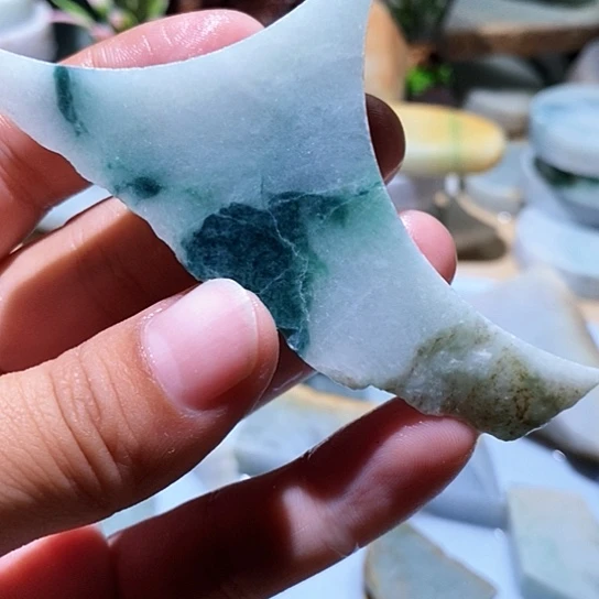 翡翠散珠边角料174