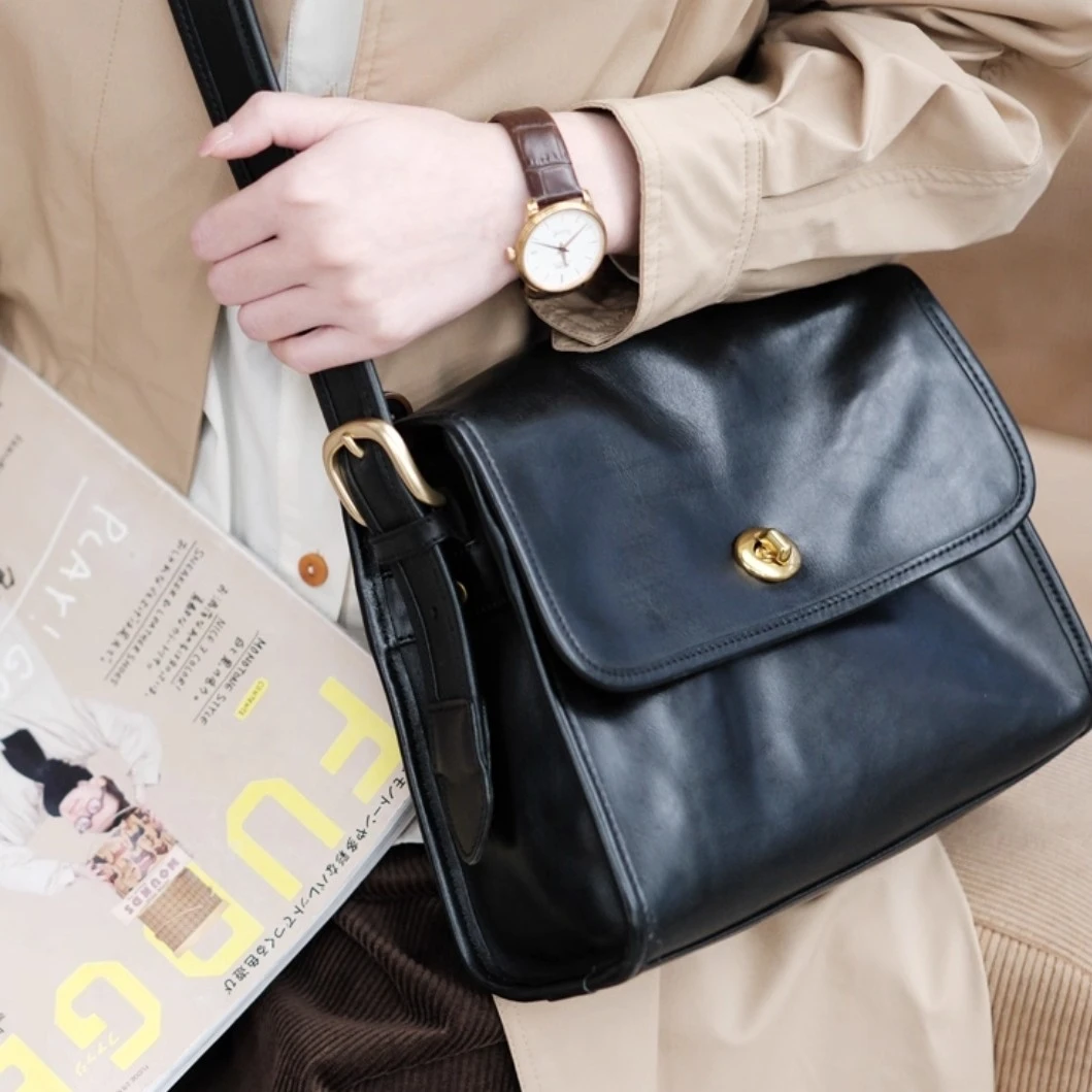 编码601——650腋下法棍包百搭斜跨简约潮流单肩通勤