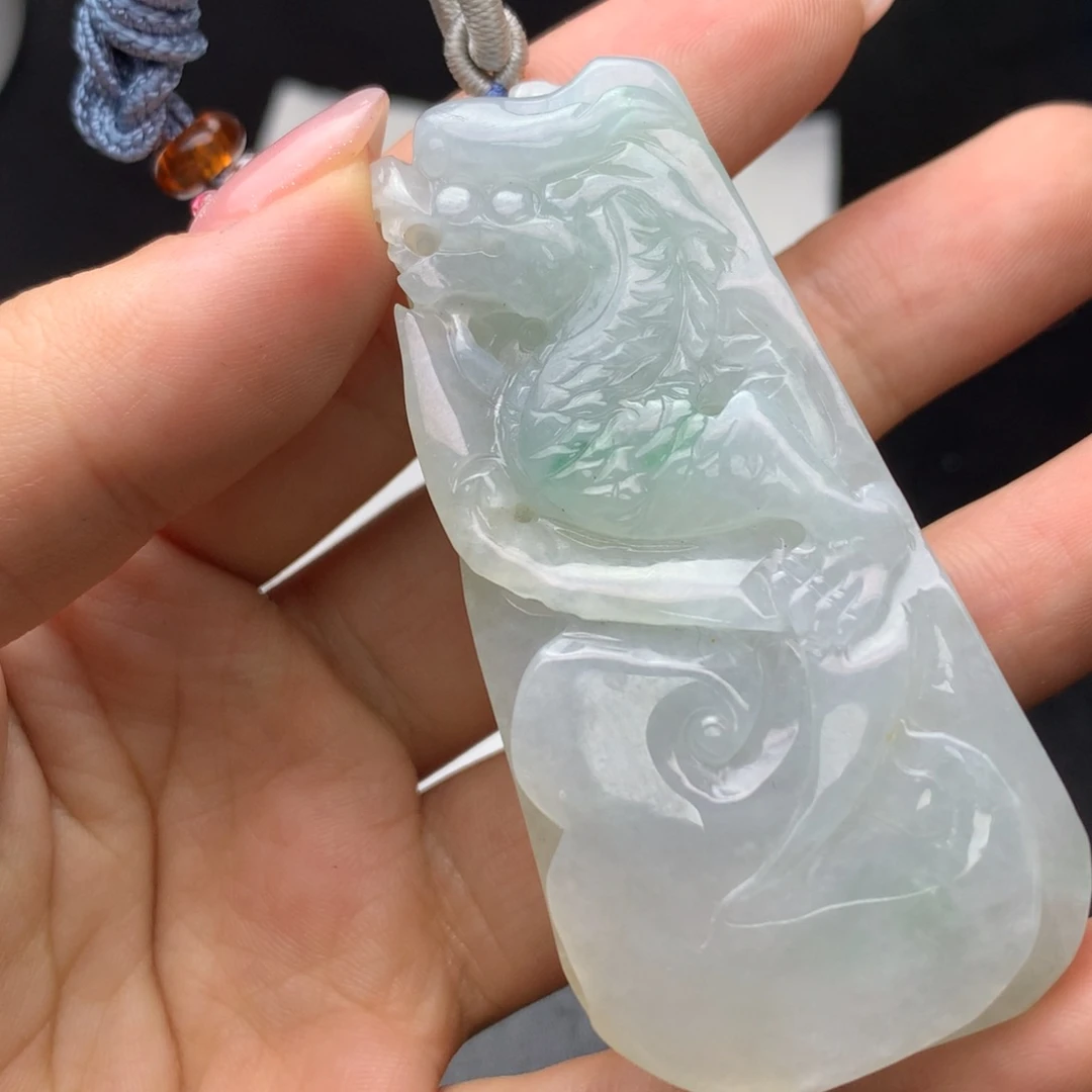 翡翠未镶嵌颈饰翡翠首饰未镶嵌吊坠