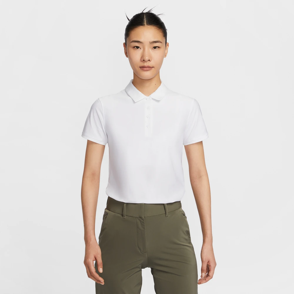 NIKE耐克双旦女子AS W NK DF VCTRY SS POLO休闲短T恤FQ1575-100