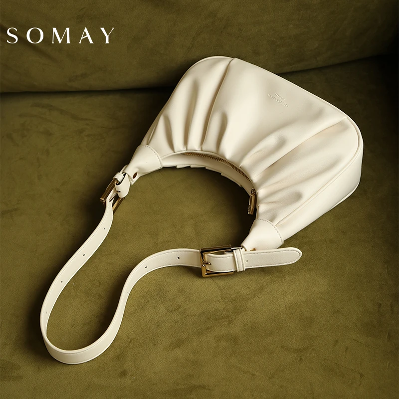 云朵包包女款爆款2025新款百搭气质单肩斜挎包女士小众腋下女包小