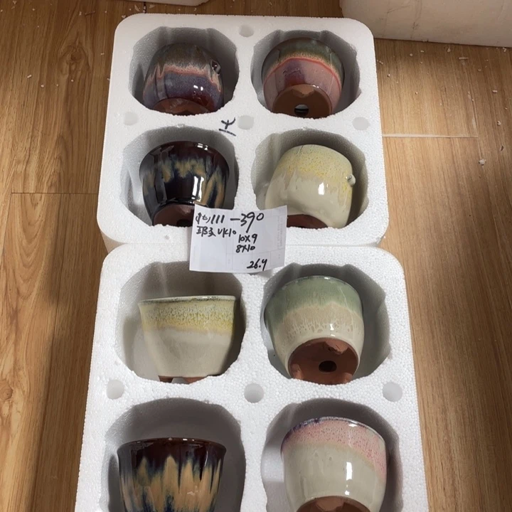 粗陶多肉花盆微瑕390