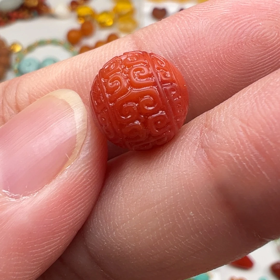 颈饰未镶嵌南红玛瑙