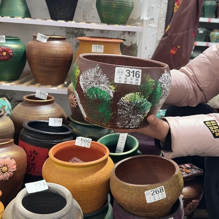 彩绘316高度13口径20