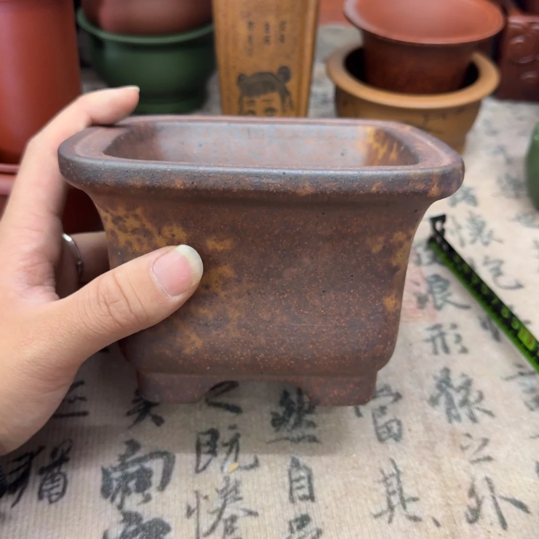 紫砂花盆宜兴紫砂正品11.5x8