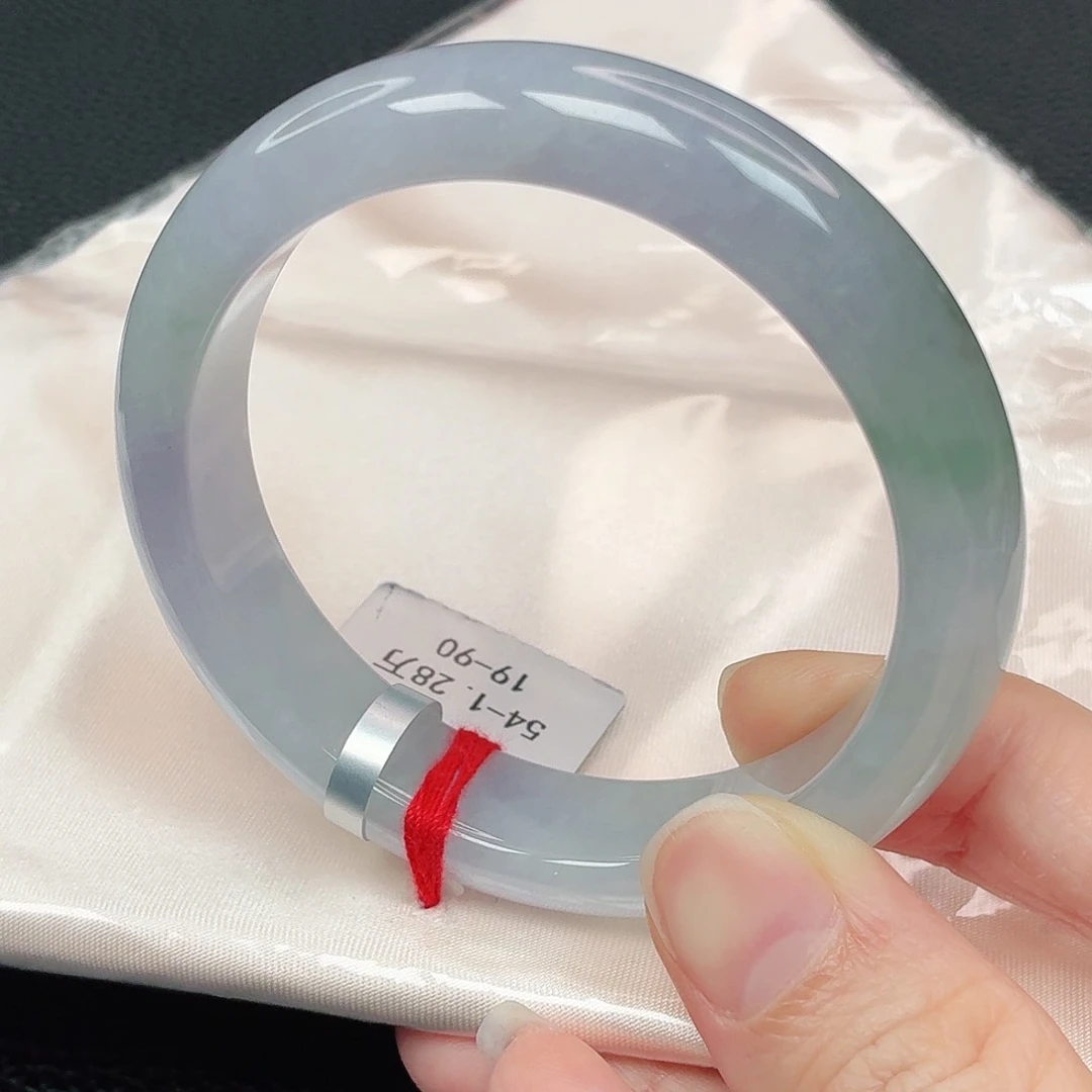 翡翠手镯未镶嵌89号正圈53  19-90