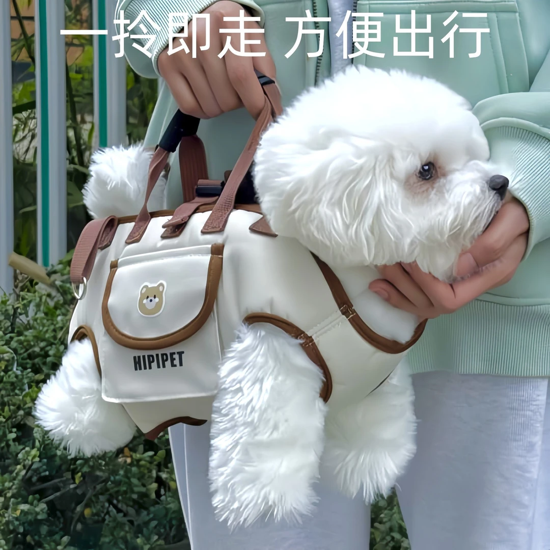 中小型犬猫咪四用便携外出宠物包可斜挎手提单肩背包卡通背带包