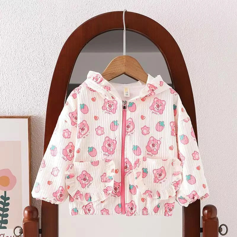 E29（大米家）儿童现款小熊连帽外套