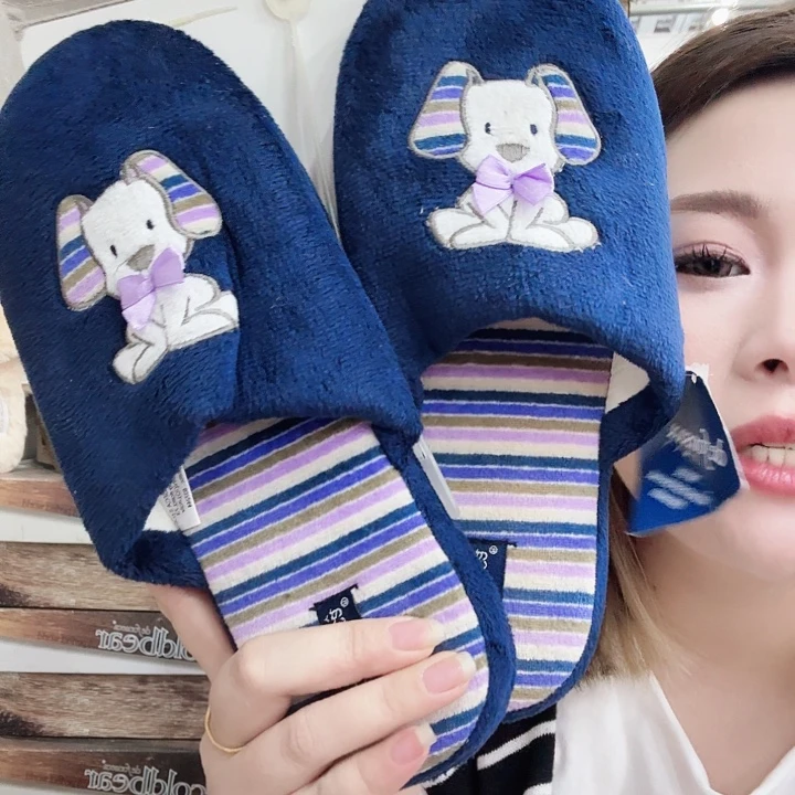 棉化纤蓝色小狗38-39码