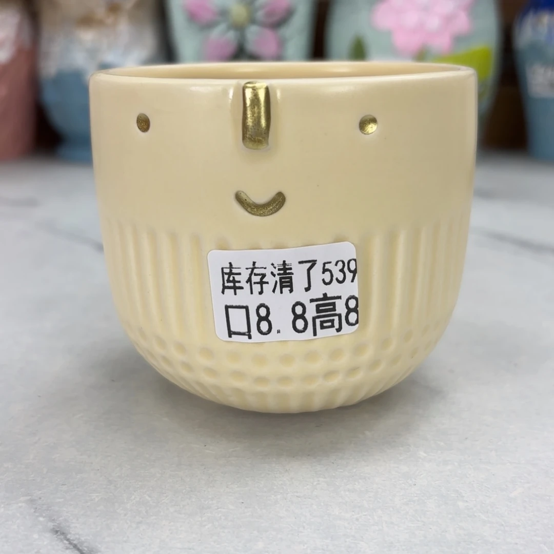 @夏西陶瓷花盆@@5539