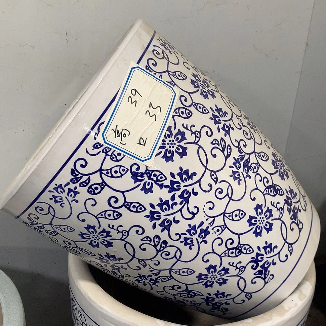 高温陶瓷花盆微瑕