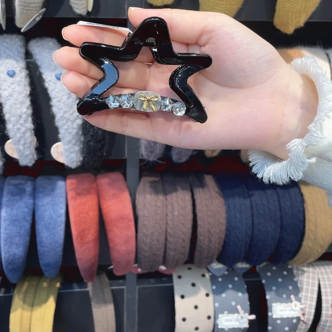 布艺铁合金抓夹蝴蝶结