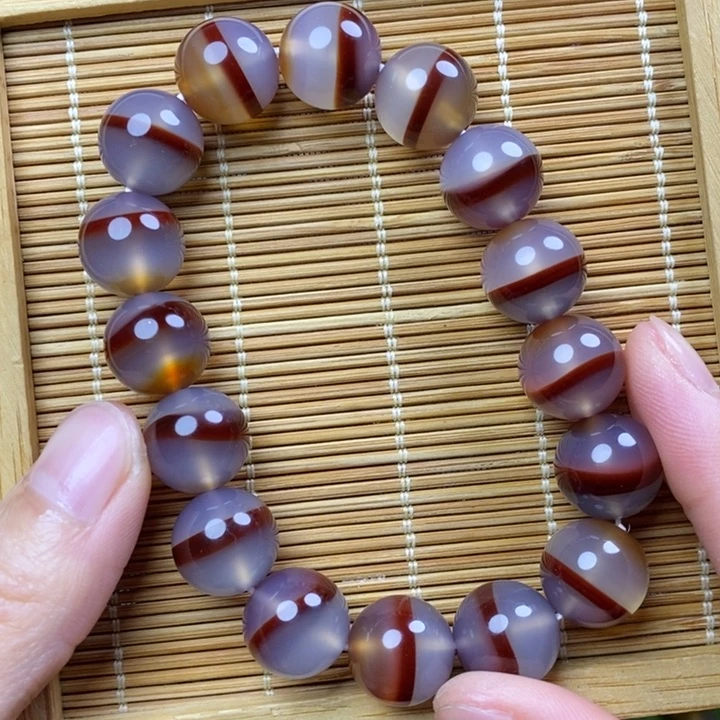 玛瑙/玉髓手链未镶嵌