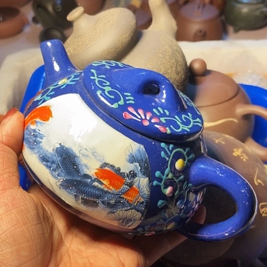 全手工制作宜兴紫砂壶