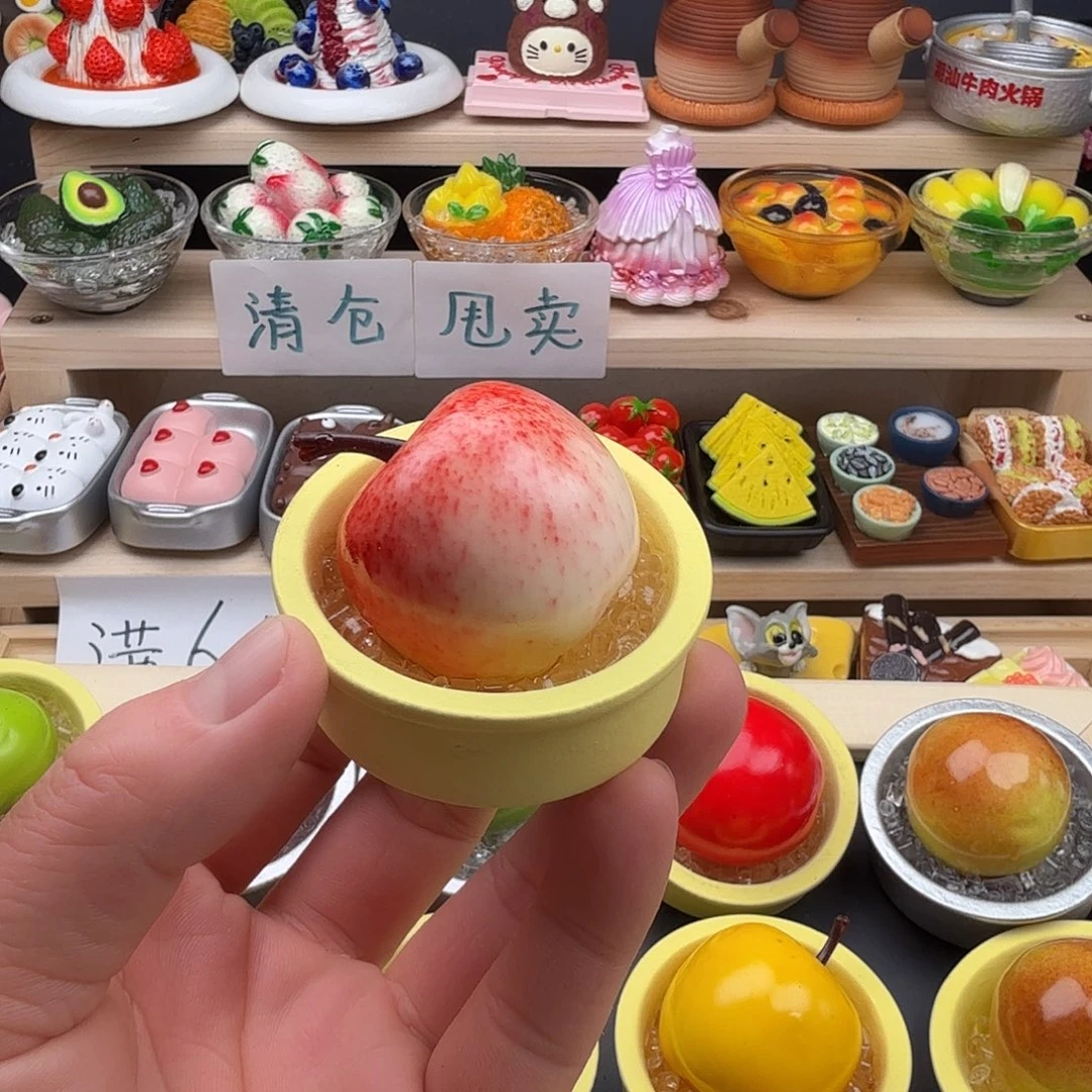 合成树脂食玩冰箱贴 凭开箱视频售后