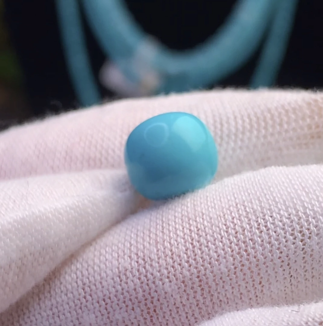 原矿绿松石云盖寺10毫米1.42克