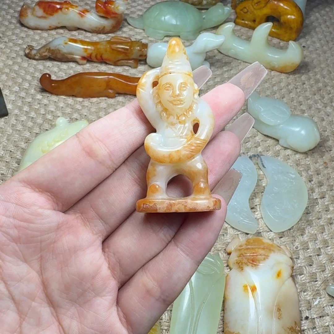 白玉菩提吊坠挂件