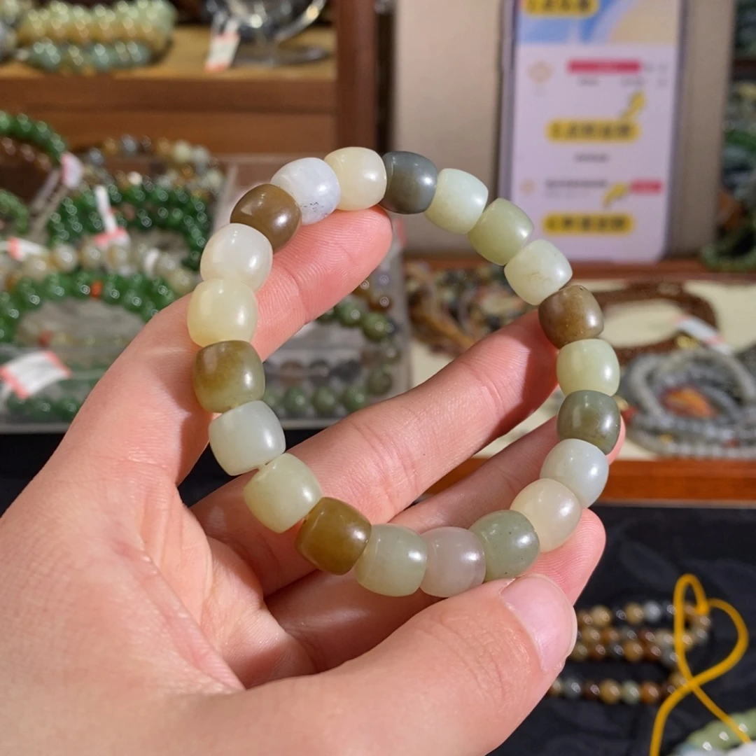 和田玉手链未镶嵌