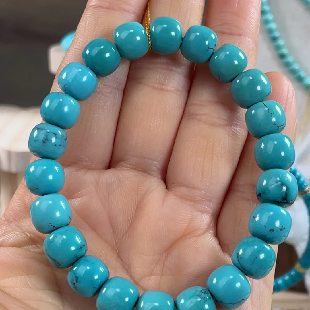 绿松石未镶嵌套链9.6mm