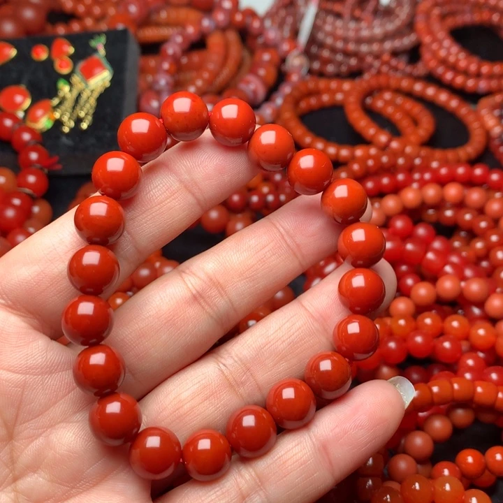 手链未镶嵌南红玛瑙A***N