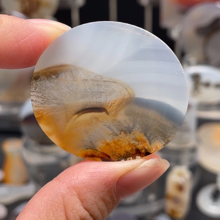 玛瑙/玉髓合金颈饰