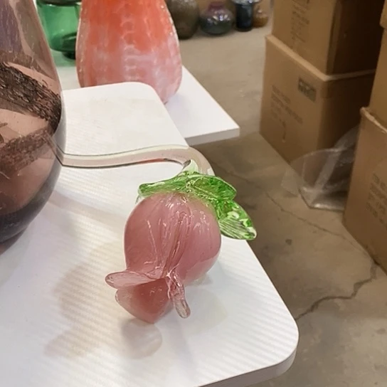 琉璃花瓶花45口6厘米