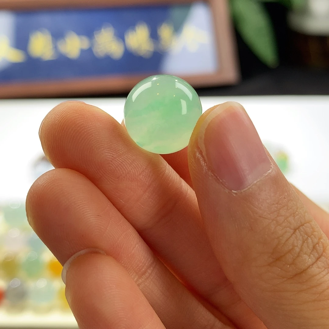 翡翠散珠翡翠珠子