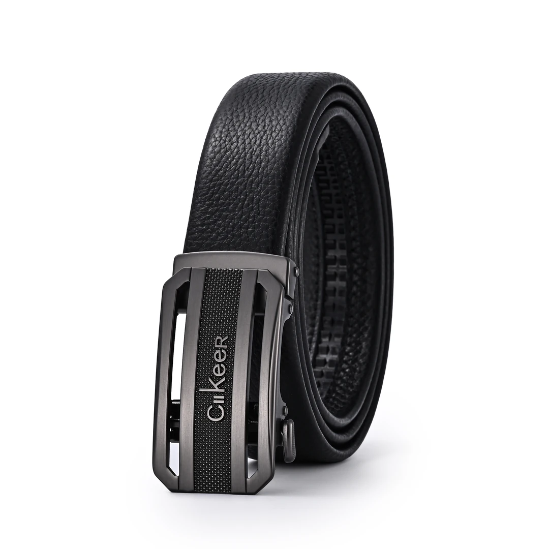 CIIkeer真皮头层牛皮男士轻奢高档时尚休闲百搭简约商务潮流韩版