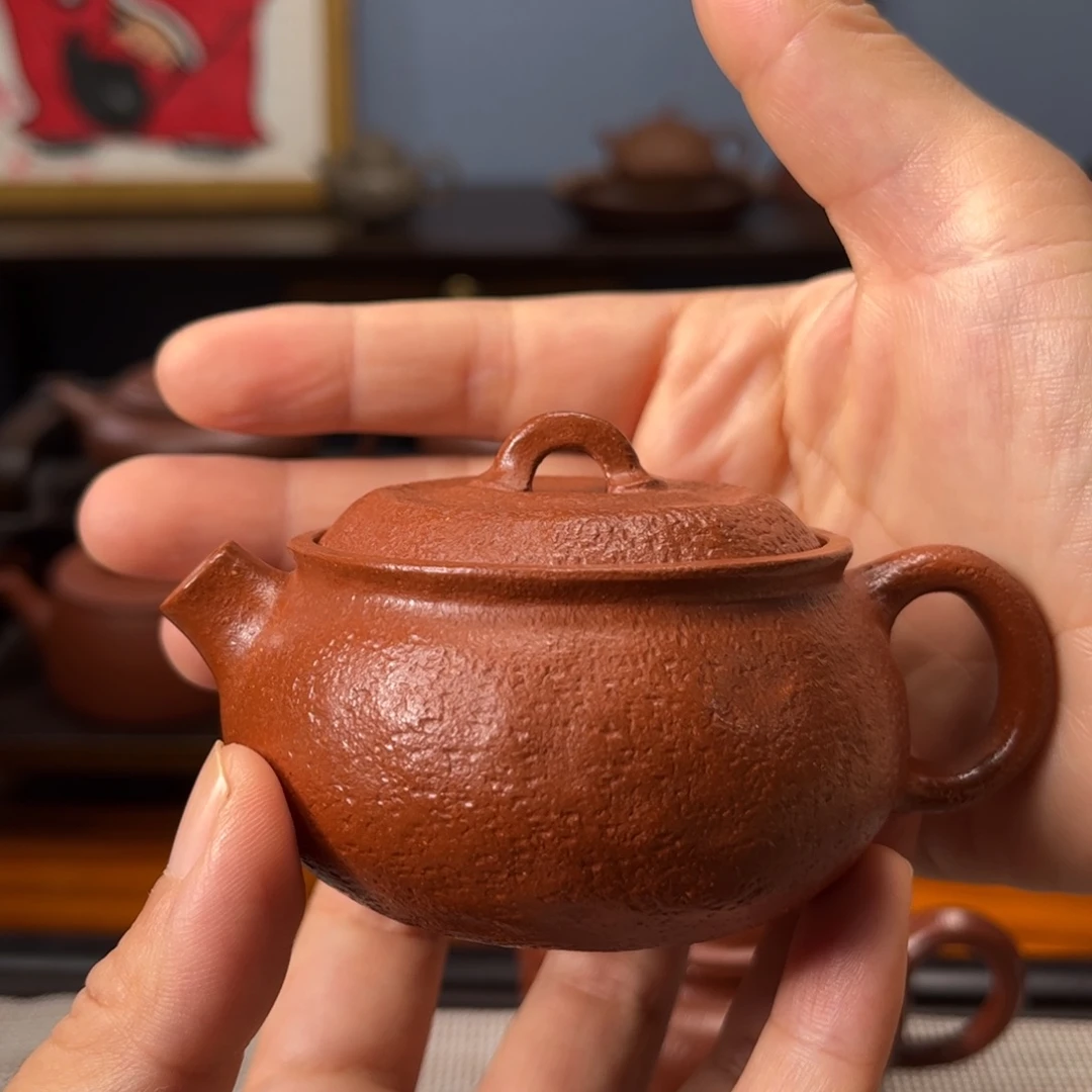 茶壶紫砂紫砂茶具半手工制作