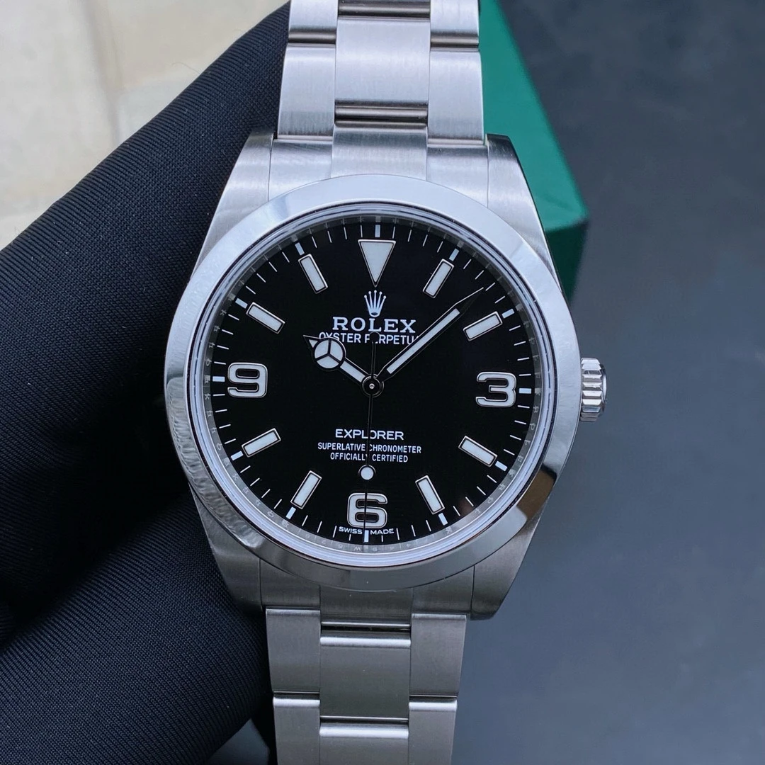 99新 Rolex/劳力士 探险家214270/机械男表/表径39