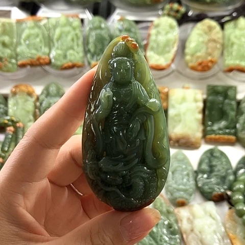 未镶嵌和田玉挂件