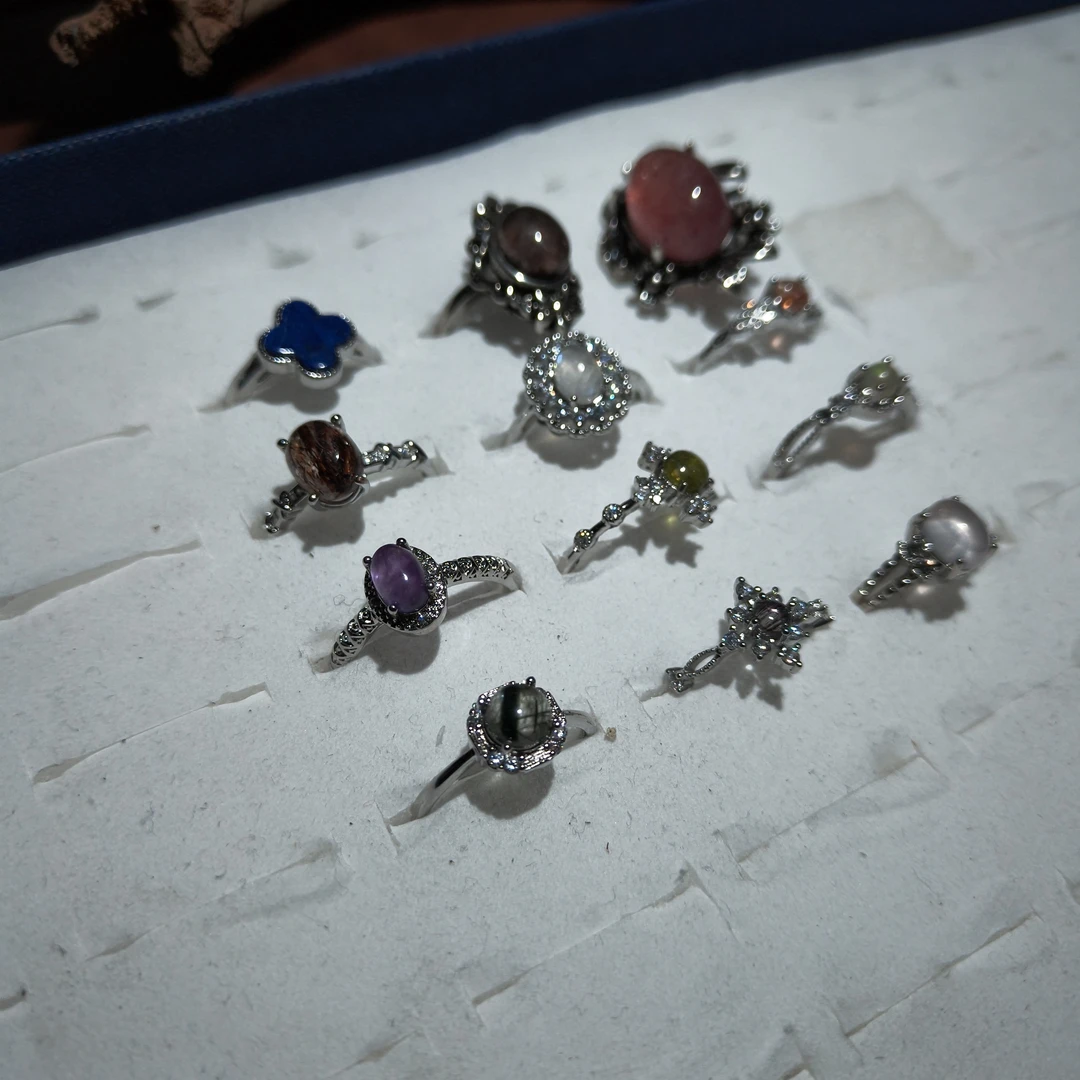 【黑胖回馈礼】水晶戒指发到啥就是啥 ——多样性发其一