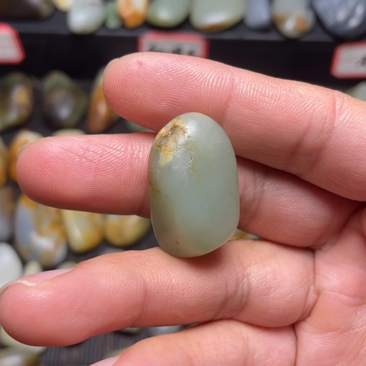 和田玉未镶嵌挂件4