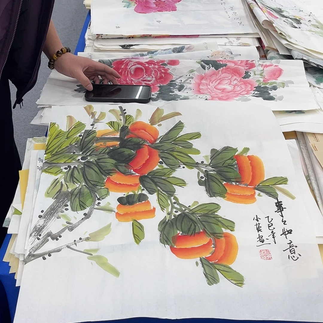 国画纯手绘作品欣赏