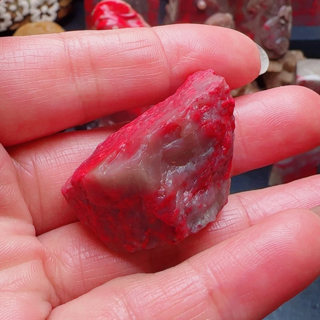 昌化石天****8昌化鸡血石