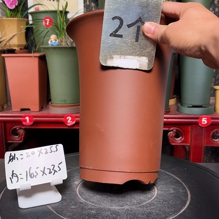 紫砂花盆紫砂花盆